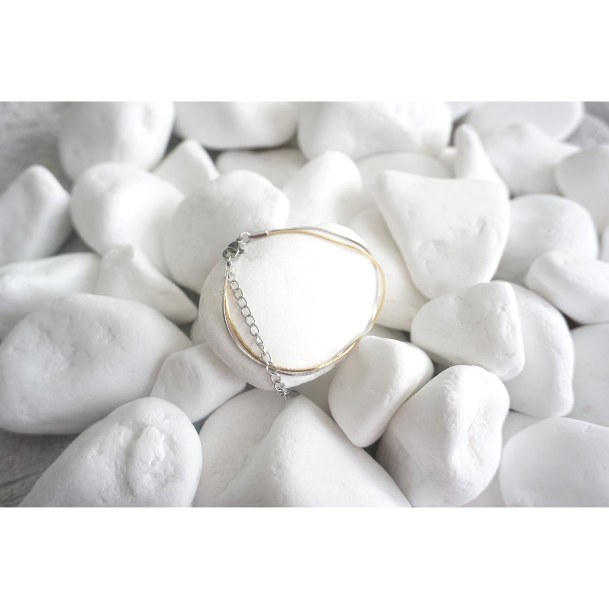You Do You Duo Glam Bracelet Silver & Gold