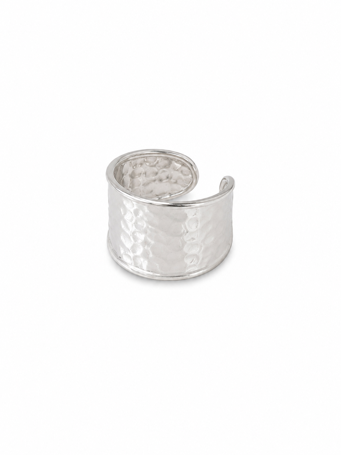 Chunky I Ring Silver