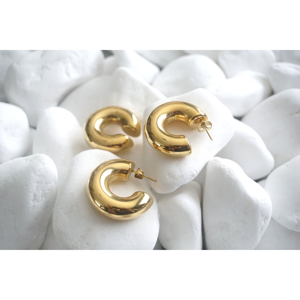 You Do You Duo Hoop Earrings Gold