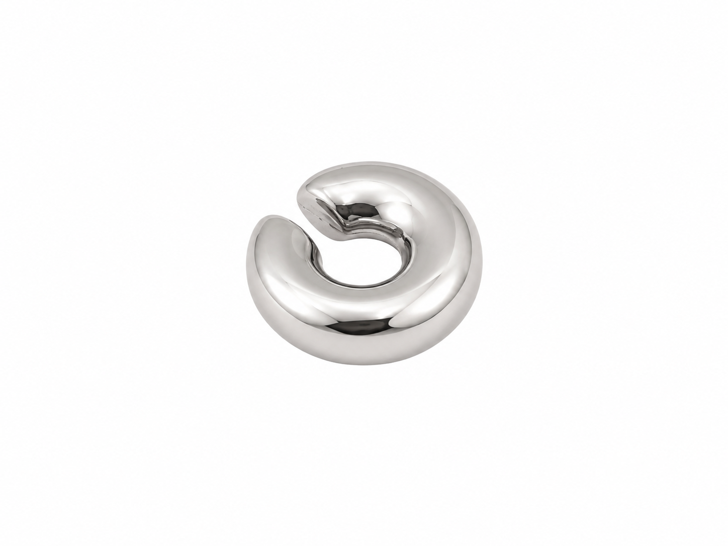 You Do You Do Hoop Cuff Silver