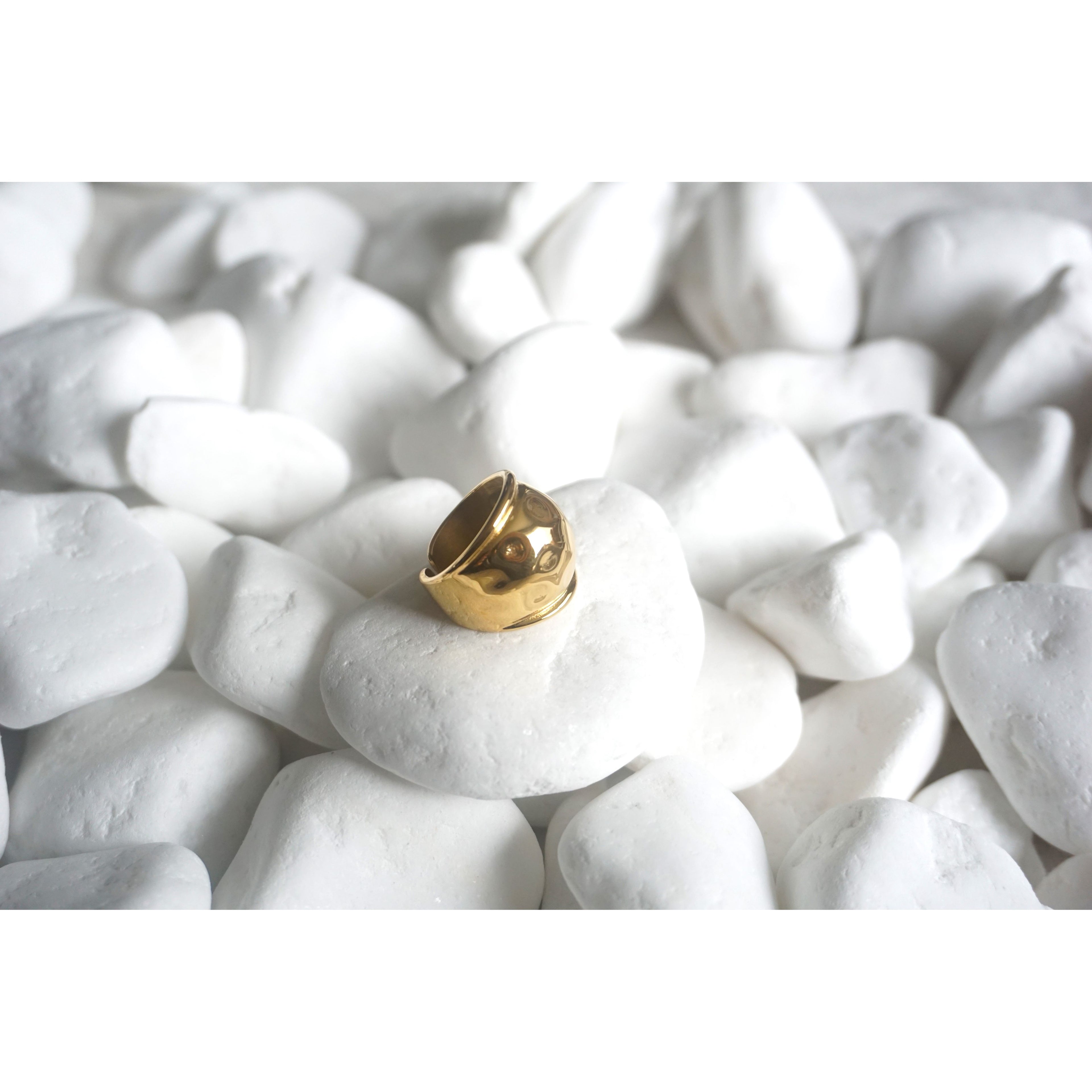 Chunky III Ring Gold