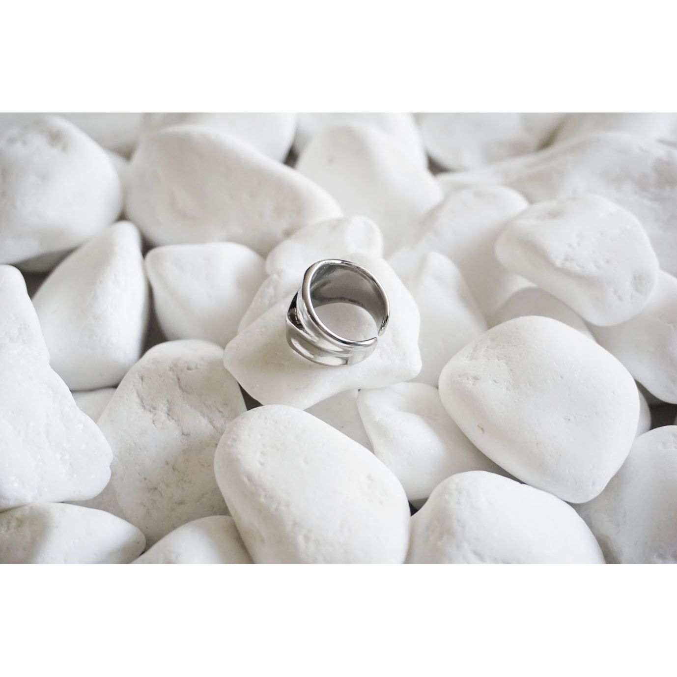 Miss Raw Ring Silver