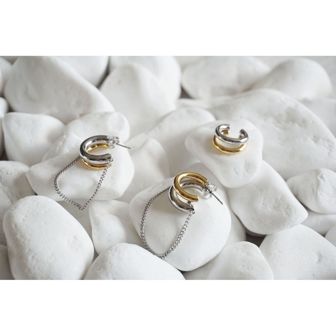 Miss Modern Cuff Silver & Gold