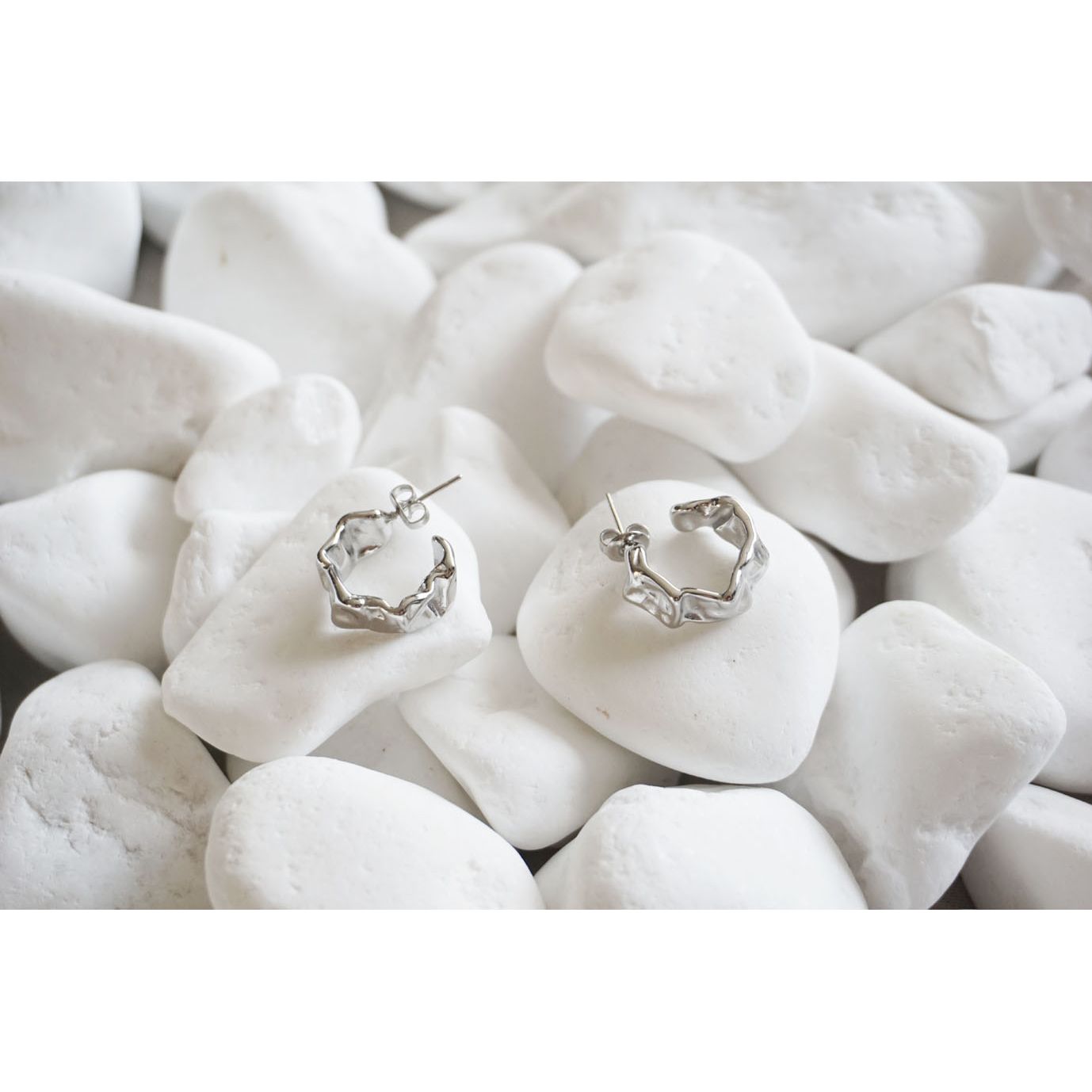 Miss Raw Earrings Silver