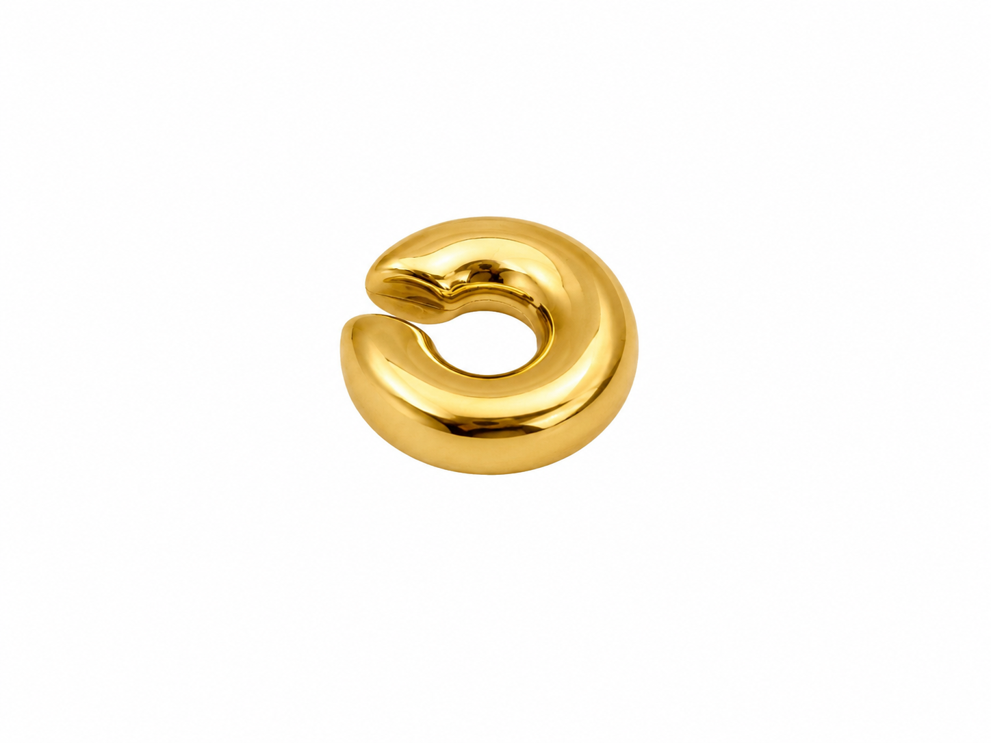 You Do You Duo Hoop Cuff Gold