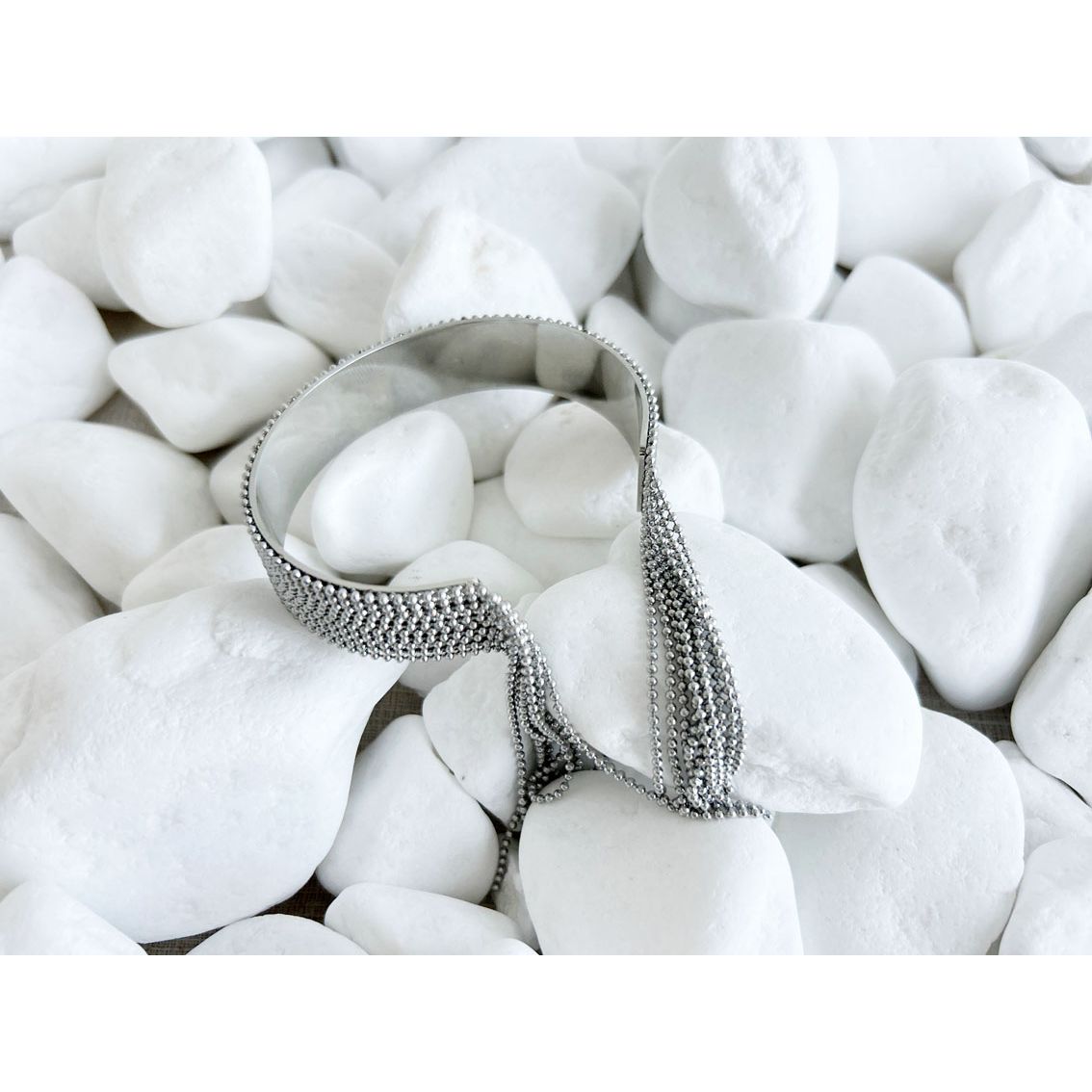 You Do You Tassel Bracelet Silver