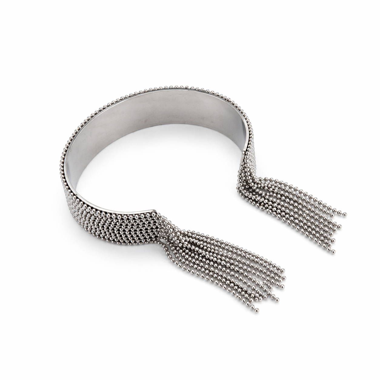 You Do You Tassel Bracelet Silver