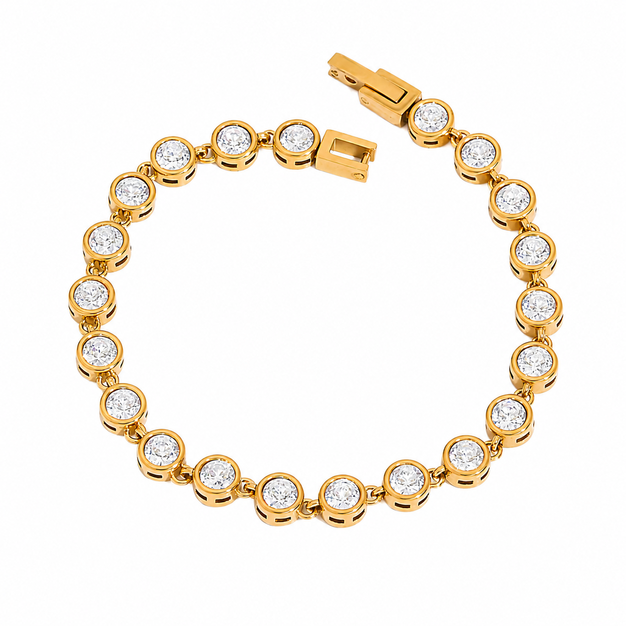Mini Circle Tennis Bracelet