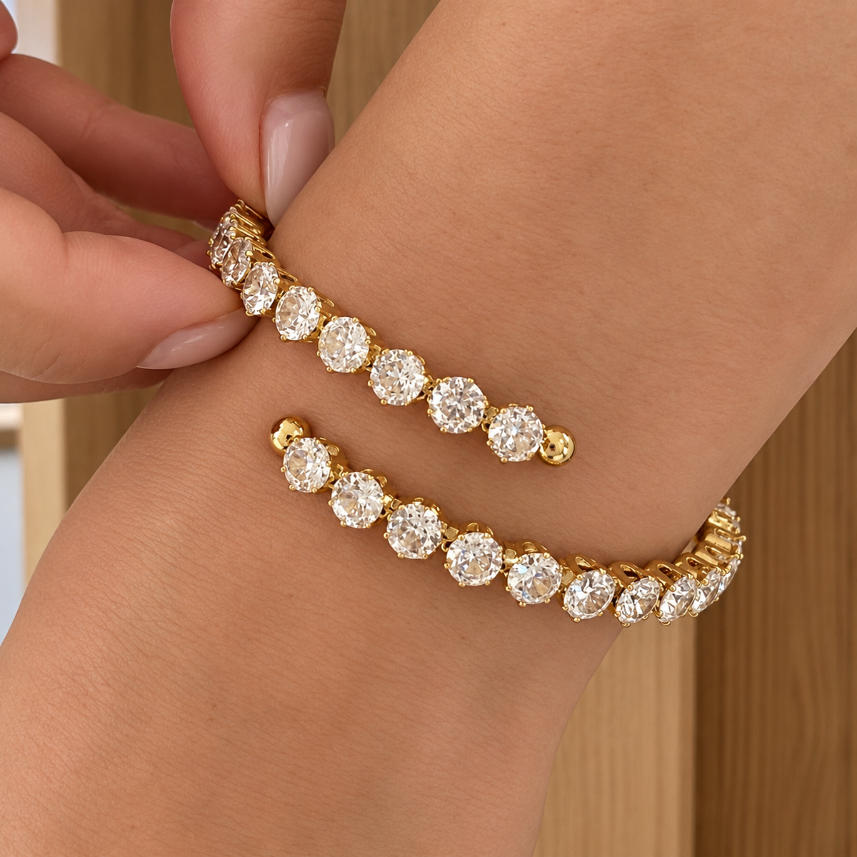 Starlight Tennis Bracelet